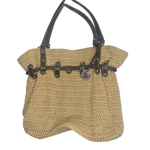 The Sak Tan Crochet Shoulder Bag - Picture 1 of 6